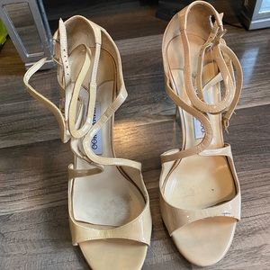 Jimmy choo sandals pumps nude 38.5